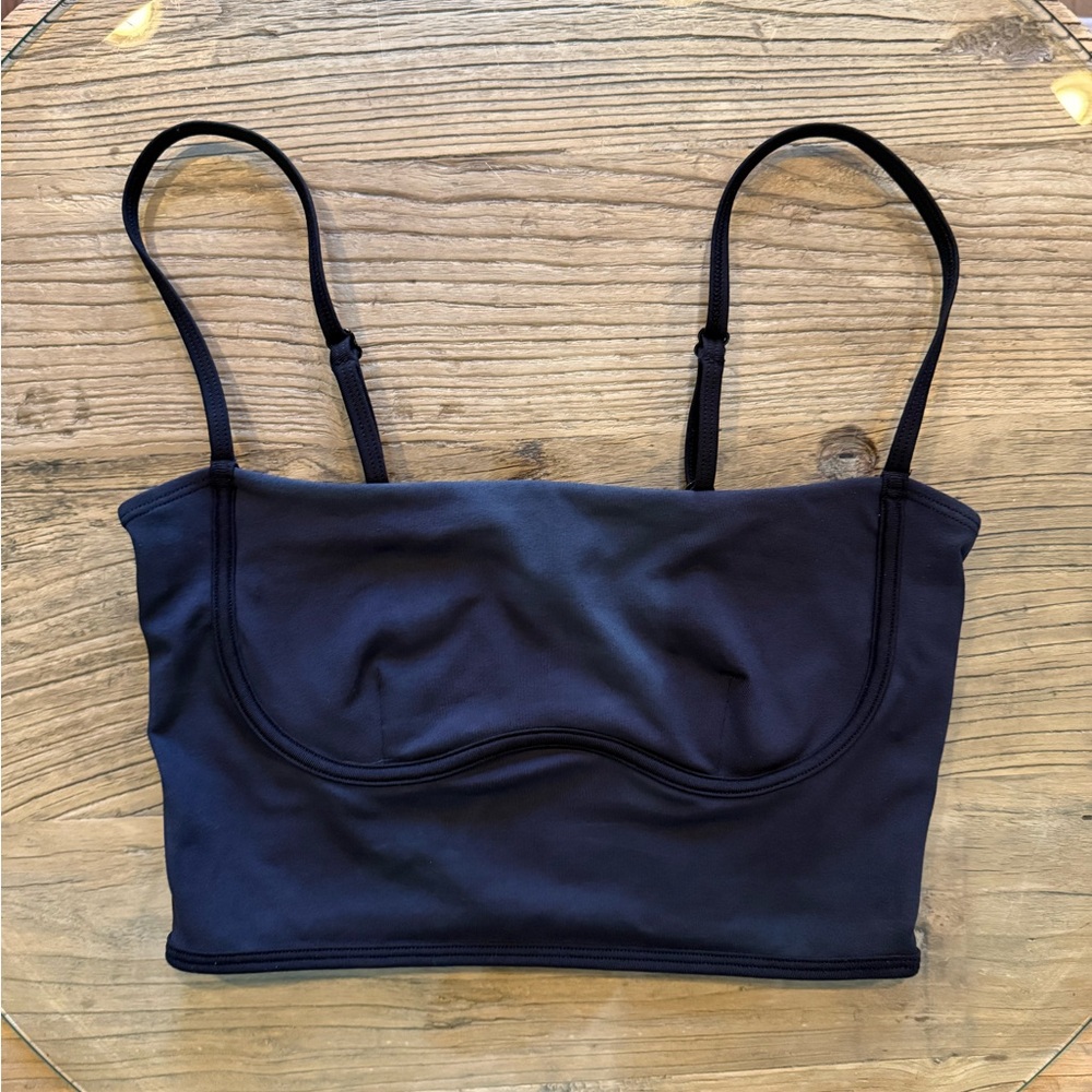 ALO M Yoga Dark Gray Streamline Top